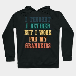 Funny retirement gift from grandkids Hoodie